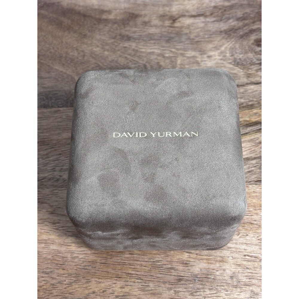 David Yurman Empty Jewelry Brown Suede Box